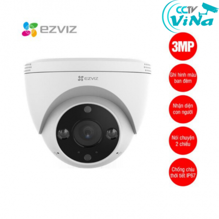 Camera WiFi bán cầu thông minh Trong nhà EZVIZ H4 2K 3MP